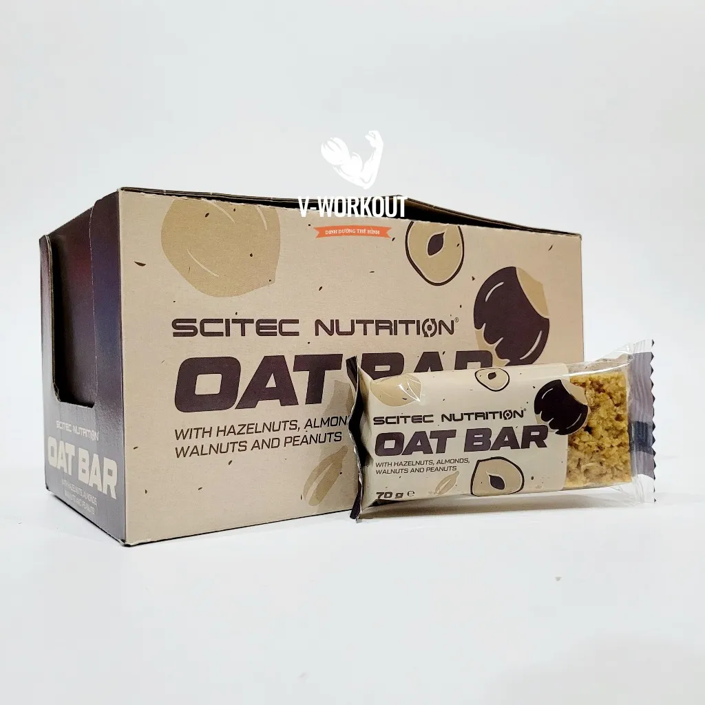 Ảnh Thanh hạt dinh dưỡng | Oat Bar | Scitec Nutrition | Thanh Lẻ - Combo | 70gr Bổ sung dinh dưỡng 3