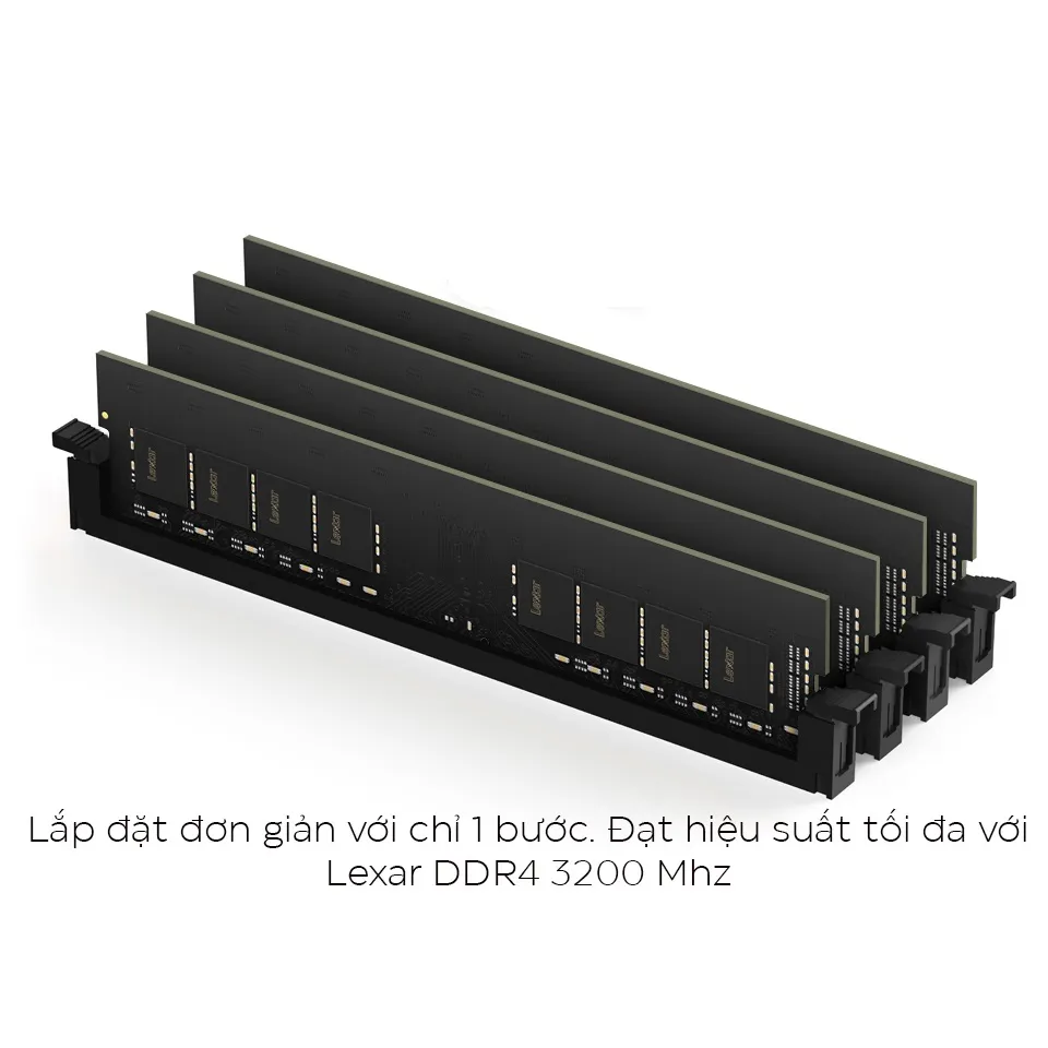 Ảnh Thanh Ram PC Lexar 8GB DDR4 3200Mhz (LD4BU008G-R3200GSXG) | Lắp Cho Các Dòng PC Lenovo 2
