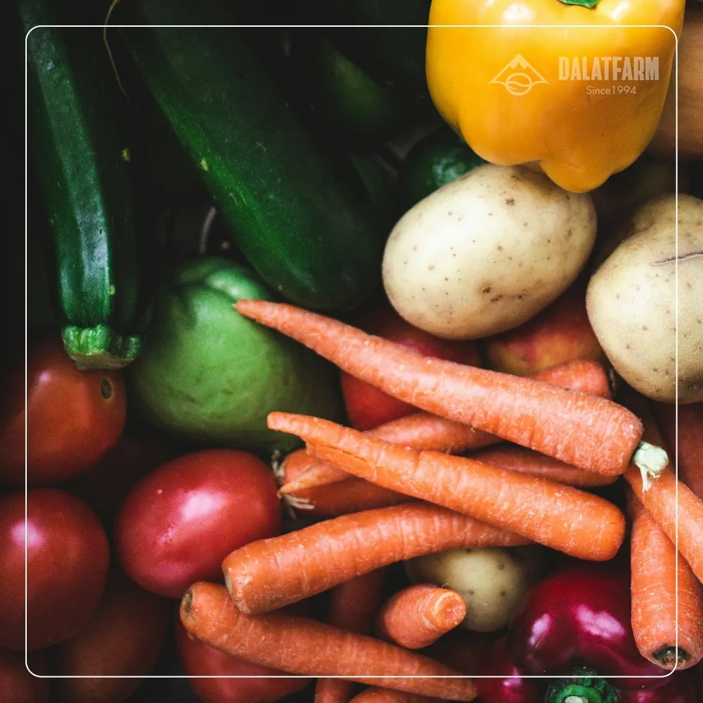 Ảnh Thập Cẩm Sấy Dalat Farm - Túi 250 g 2