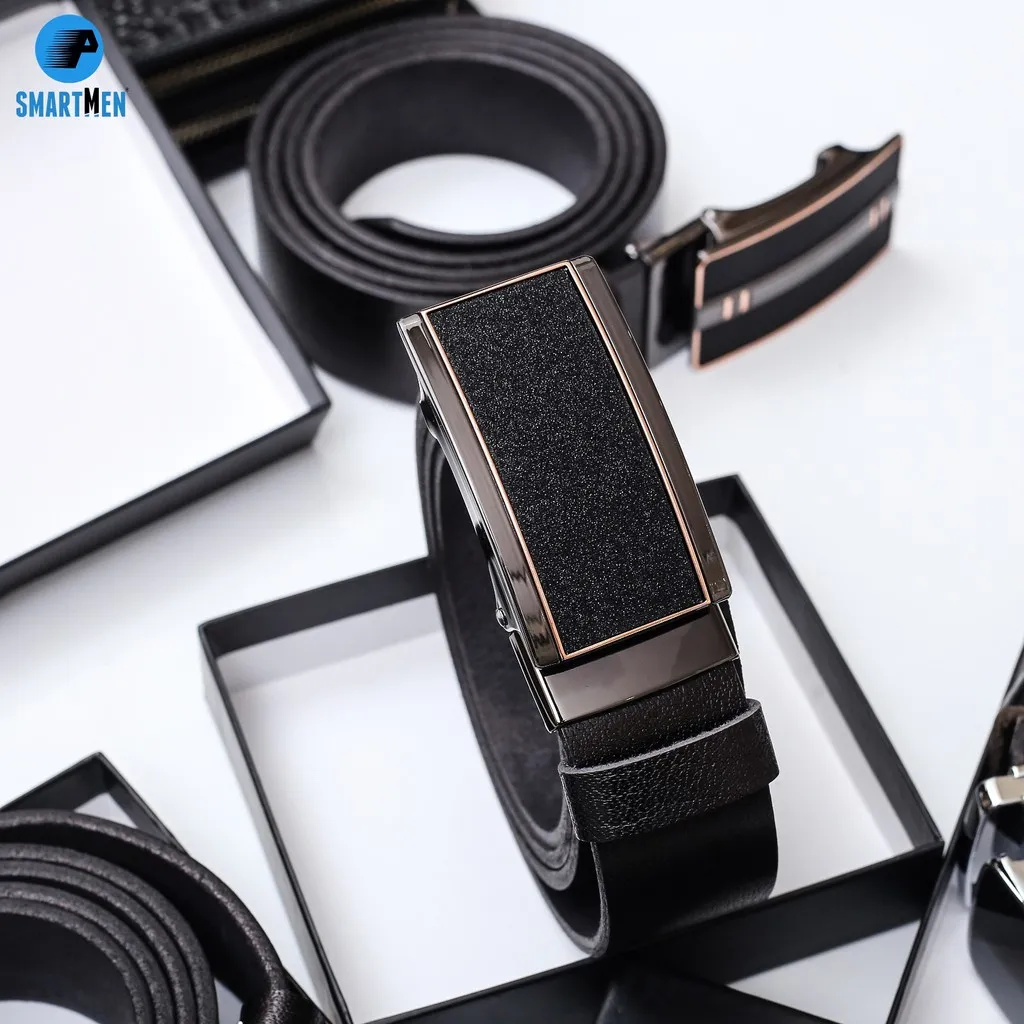 Ảnh Thắt Lưng Da Bò Cao Cấp SMARTMEN DLM1-03 1