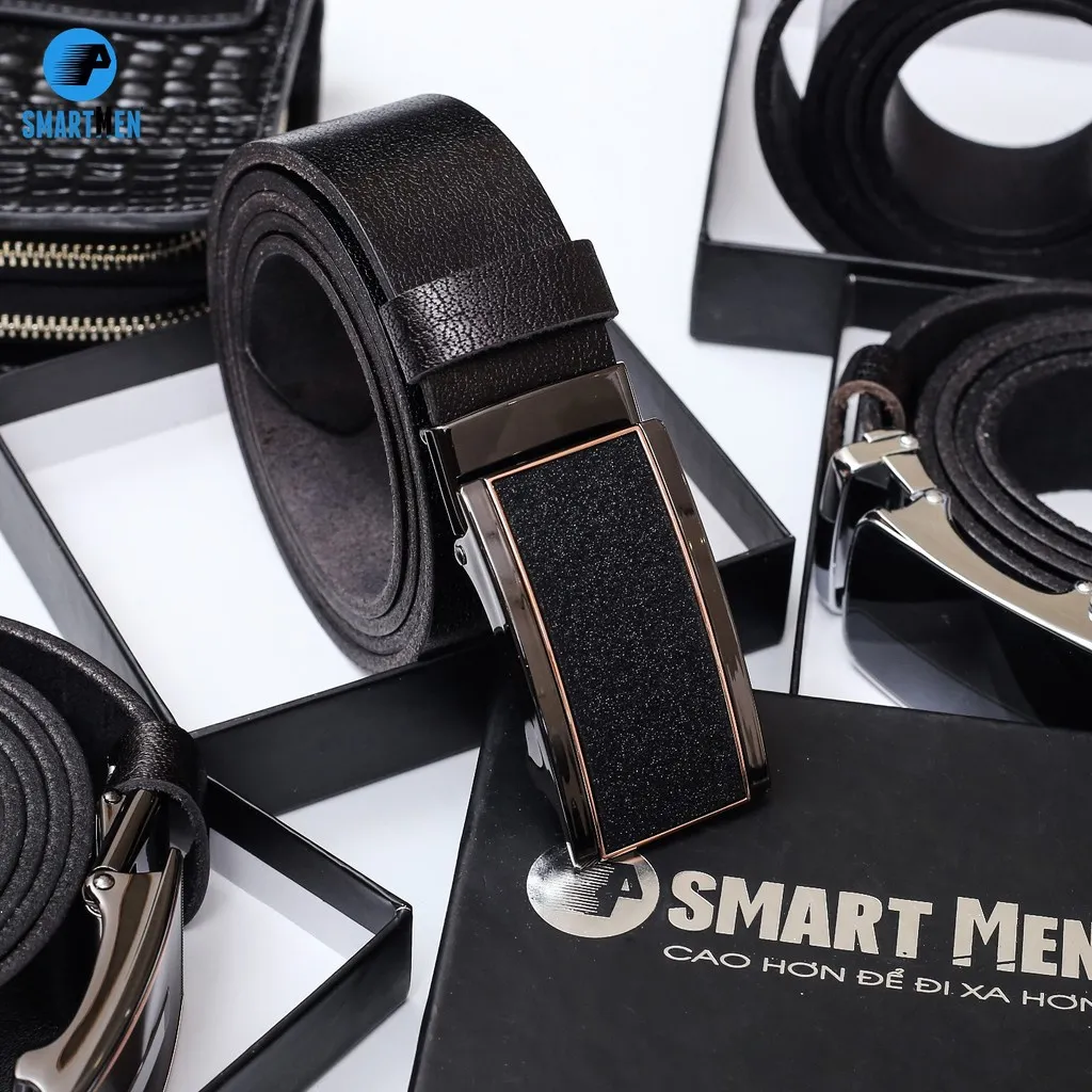 Ảnh Thắt Lưng Da Bò Cao Cấp SMARTMEN DLM1-03 2