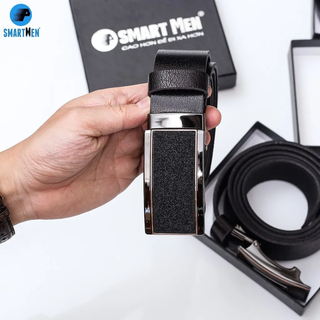 Ảnh Thắt Lưng Da Bò Cao Cấp SMARTMEN DLM1-03 3
