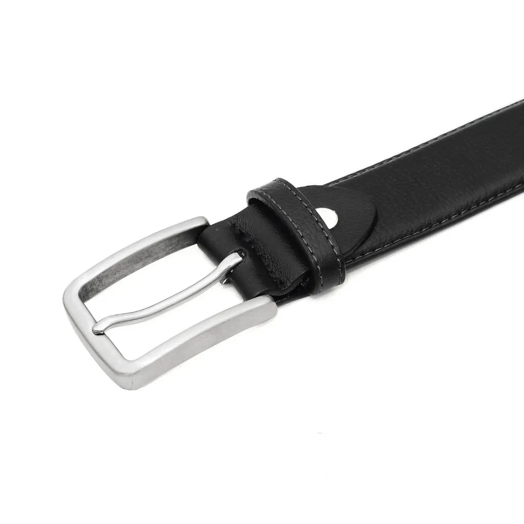 Ảnh Thắt lưng da bò khoá thép MIKT35-01 | Anh Tho Leather 3