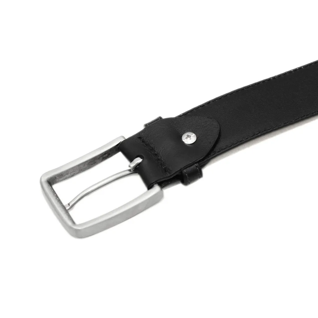 Ảnh Thắt lưng da bò khoá thép MIKT35-01 | Anh Tho Leather 4
