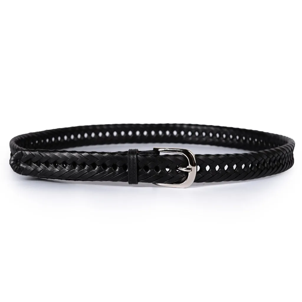 Ảnh Thắt lưng Da Đan, da Bò thật - CLASSIC MESH BELT - BE30 - Thương hiệu Be Classy 2