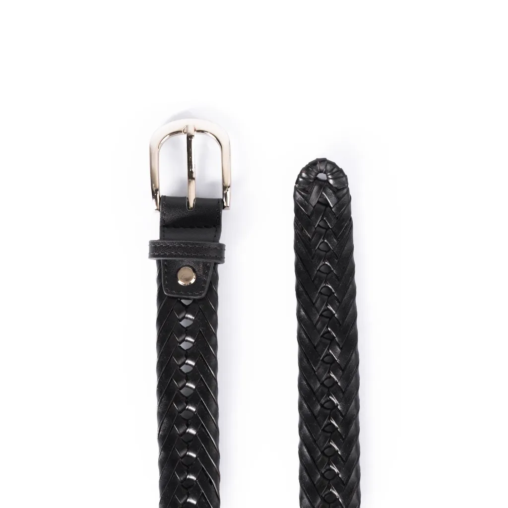 Ảnh Thắt lưng Da Đan, da Bò thật - CLASSIC MESH BELT - BE30 - Thương hiệu Be Classy 3