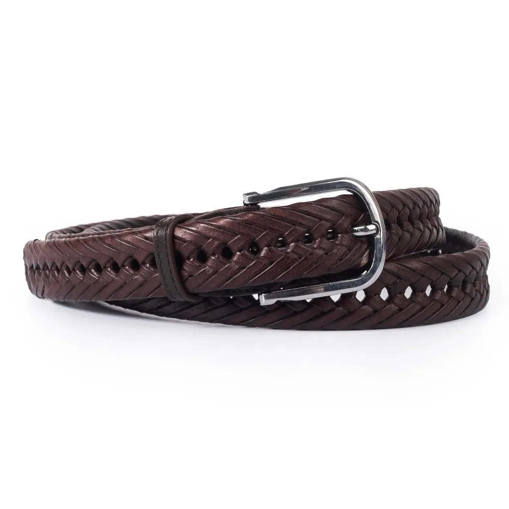Ảnh Thắt lưng Da Đan, da Bò thật - CLASSIC MESH BELT - BE30 - Thương hiệu Be Classy 4