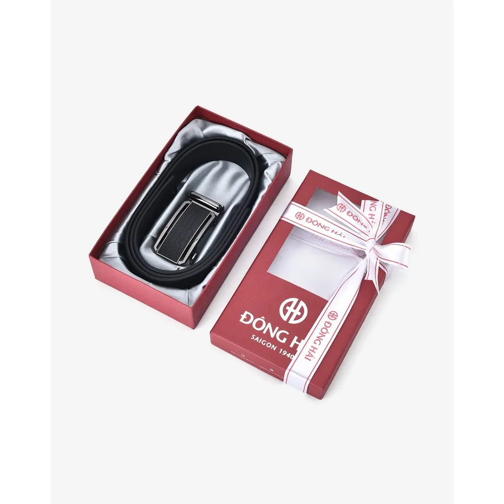Ảnh Thắt Lưng Dây Nịt Nam Đông Hải Khóa Tăng Đơ Da Cao Cấp Bản Rộng 35mm Quà Tặng Cao Cấp - NITTDPU480 3