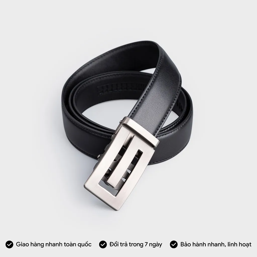 Ảnh Thắt lưng Lata (Thời trang nam - Dây nịt da thật TLT415) 1