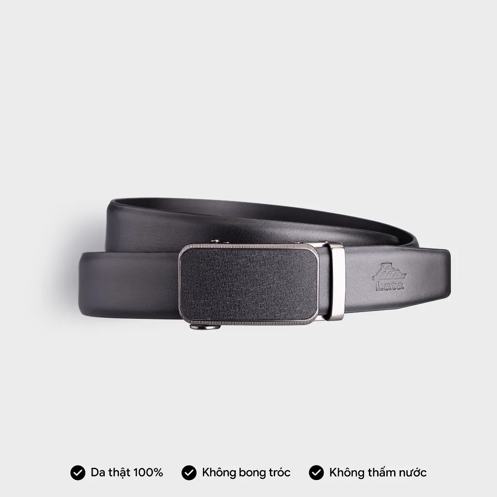 Ảnh Thắt lưng Lata (Thời trang nam - Dây nịt da thật TLT416) 2