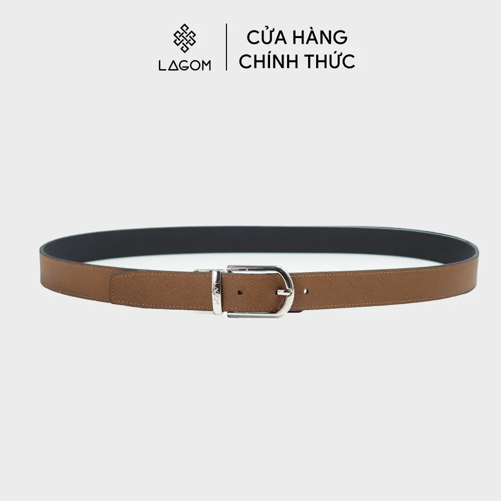 Ảnh Thắt Lưng Mặt Xoay LAGOM - Đầu khóa xoay 30mm - Dây bản nhỏ 28 mm 1