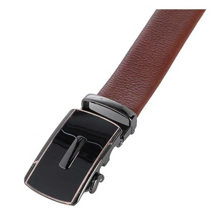 Ảnh Thắt lưng nam da bò Vip Huy Hoàng màu da, đen, nâu HP4134-35-36 (đầu khóa giao ngẫu nhiên) 2