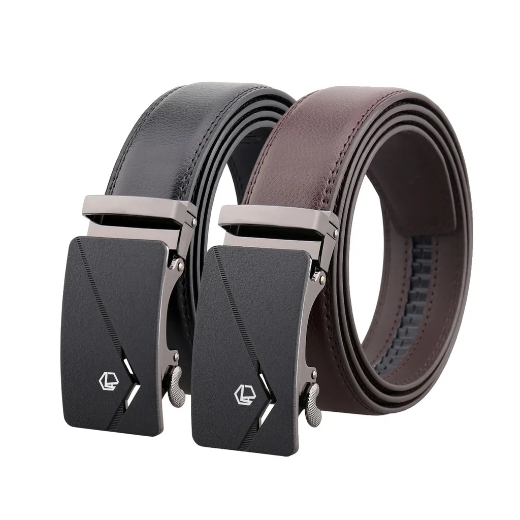 Ảnh Thắt lưng nam da thật Anh Tho Leather - P134 (Đen, Nâu) 1