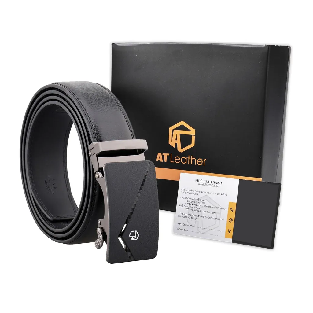Ảnh Thắt lưng nam da thật Anh Tho Leather - P134 (Đen, Nâu) 4