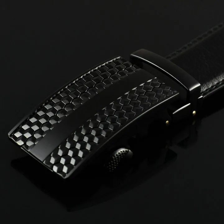 Ảnh Thắt lưng nam da thật Anh Tho Leather - P101 màu đen 2