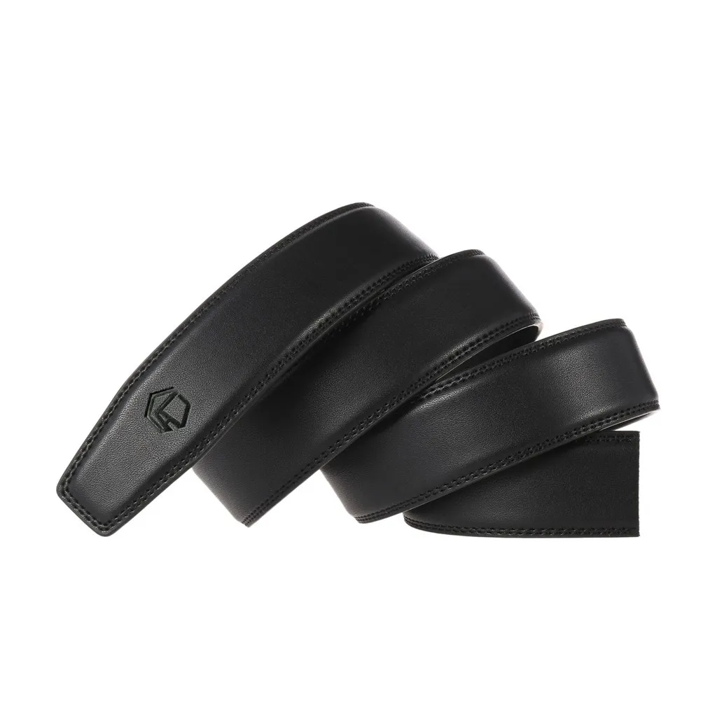 Ảnh Thắt lưng nam da thật không đầu khóa Anh Tho Leather - Đen 2