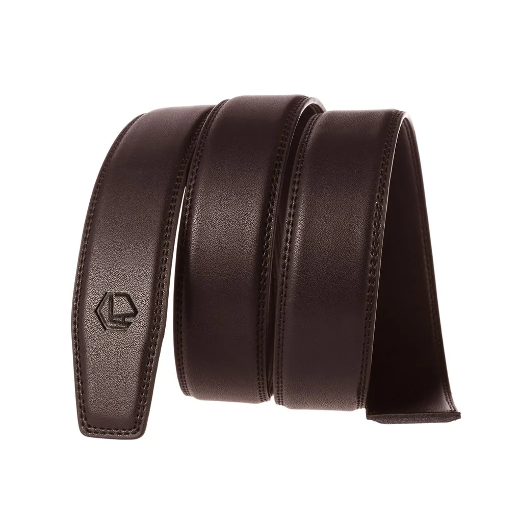 Ảnh Thắt lưng nam da thật không đầu khóa Anh Tho Leather - Nâu 1