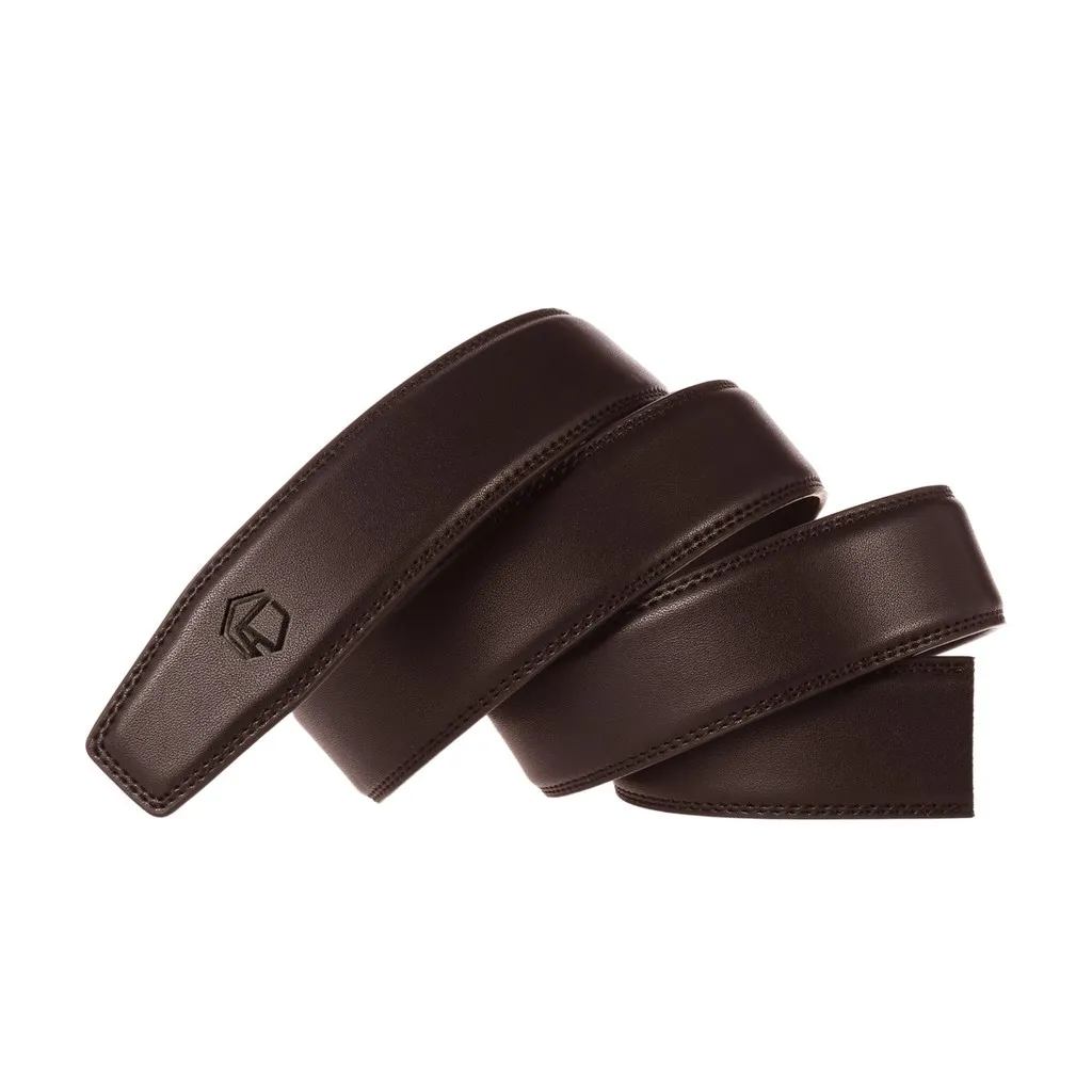 Ảnh Thắt lưng nam da thật không đầu khóa Anh Tho Leather - Nâu 2