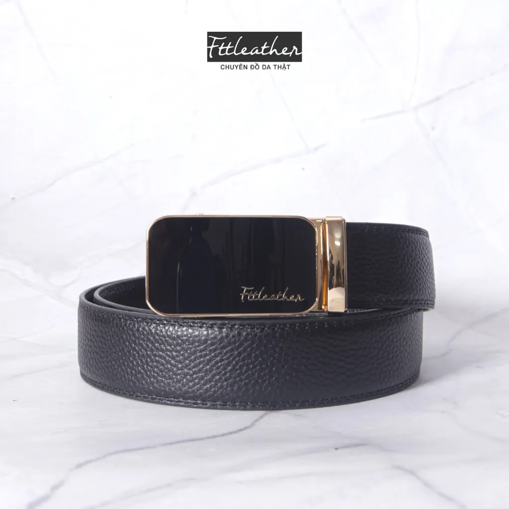 Ảnh Thắt lưng nam dây da bò thật Fttleather mặt trượt thông minh dây lưng cao cấp 2