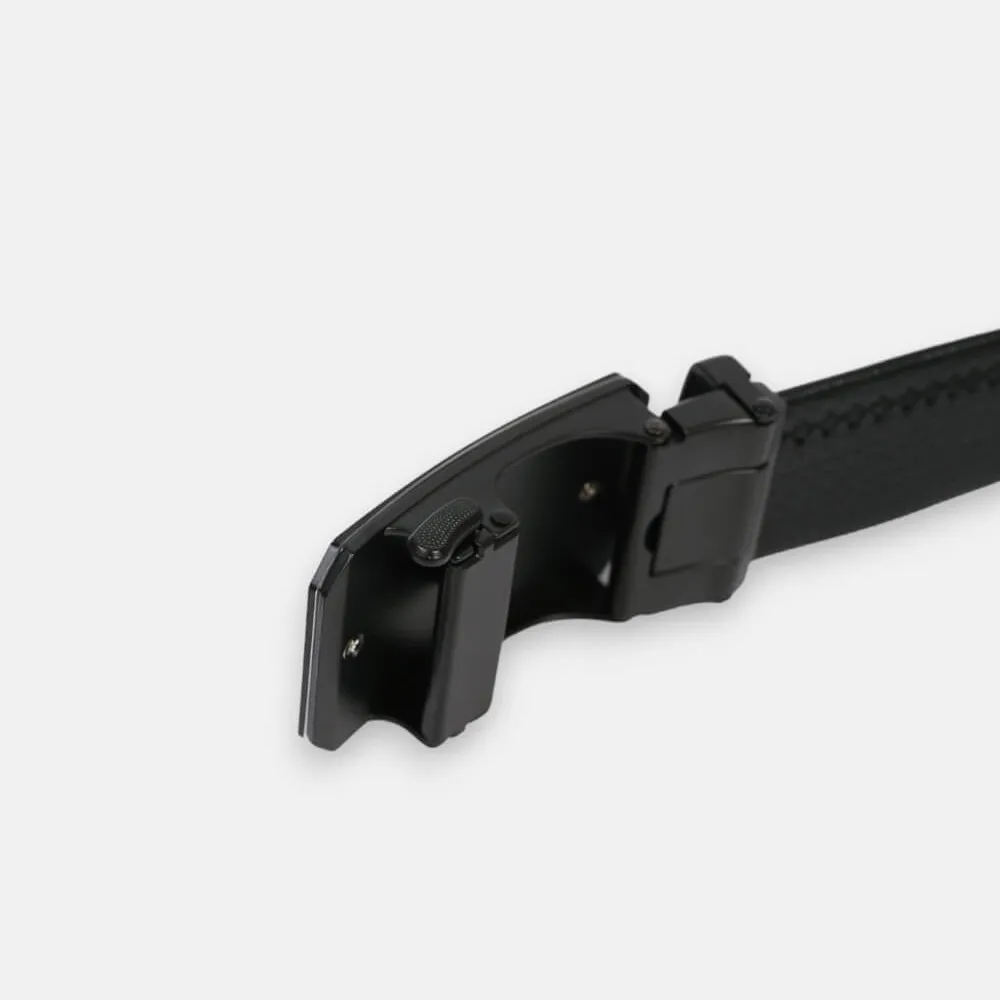 Ảnh Thắt Lưng Nam LEMINO LE72A1001 Dây Nịt Da Mặt Hợp Kim Đúc Nguyên Khối Khóa Trượt Tự Động 2