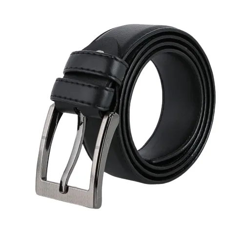 Ảnh Thắt lưng nam may viền màu bò, đen, nâu HP4001-02-03-04-05-06 2