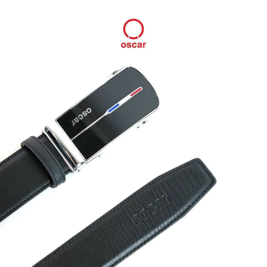 Ảnh Thắt lưng nam Oscar khóa tự động, dây da bò thật nhập khẩu, khóa kim loại không gỉ - 050 3