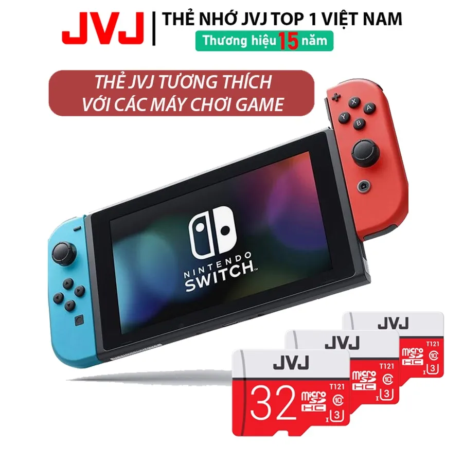 Ảnh Thẻ nhớ 256Gb 128Gb 64Gb 32Gb JVJ PRO Chuẩn U3 Class 10–chuyên cho CAMERA, Điện thoại, Máy ảnh- BẢO HÀNH 9 năm 1 đổi 1 3