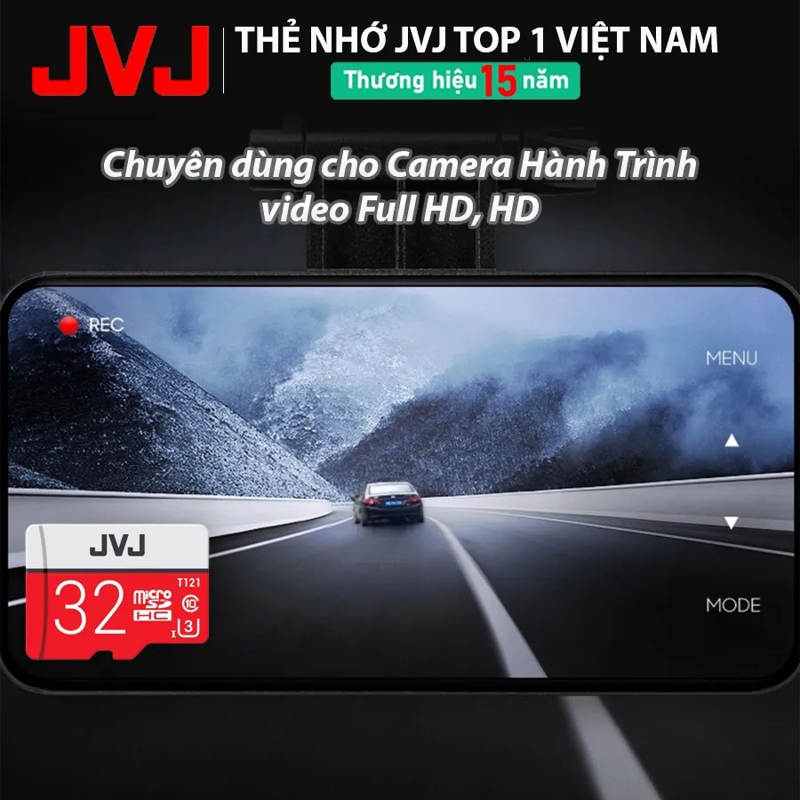 Ảnh Thẻ nhớ 256Gb 128Gb 64Gb 32Gb JVJ PRO Chuẩn U3 Class 10–chuyên cho CAMERA, Điện thoại, Máy ảnh- BẢO HÀNH 9 năm 1 đổi 1 4