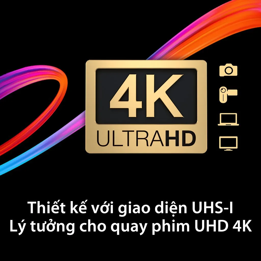 Ảnh Thẻ nhớ Kingston Canvas Go Plus SD 512GB cho thiết bị di động Android, camera, flycam và sản xuất video 4K SDG3/512G 3