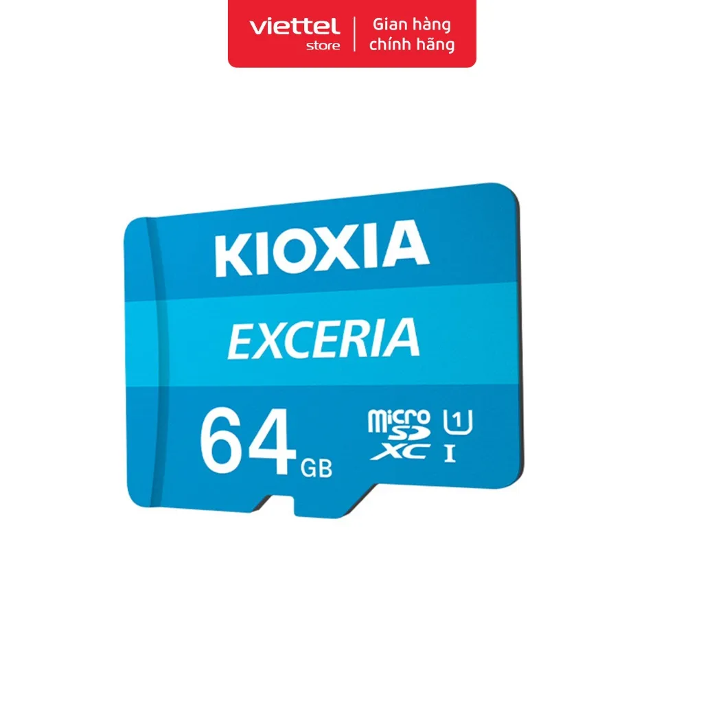 Ảnh Thẻ nhớ Kioxia MicroSD 64GB U1 Chính hãng 1