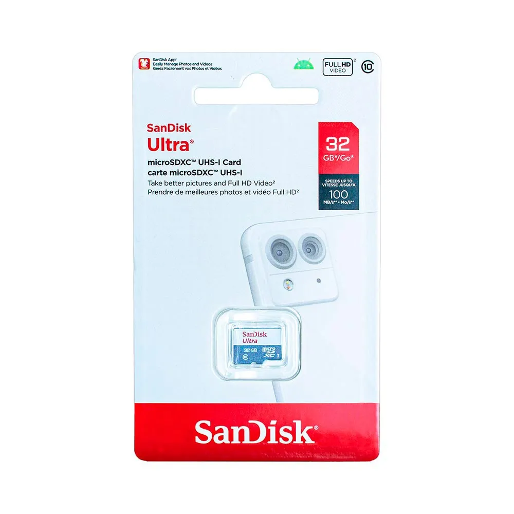 Ảnh Thẻ Nhớ MicroSDHC - MicroSDXC SanDisk Ultra 32GB - 64GB - 128GB  100MB/s 667x 3