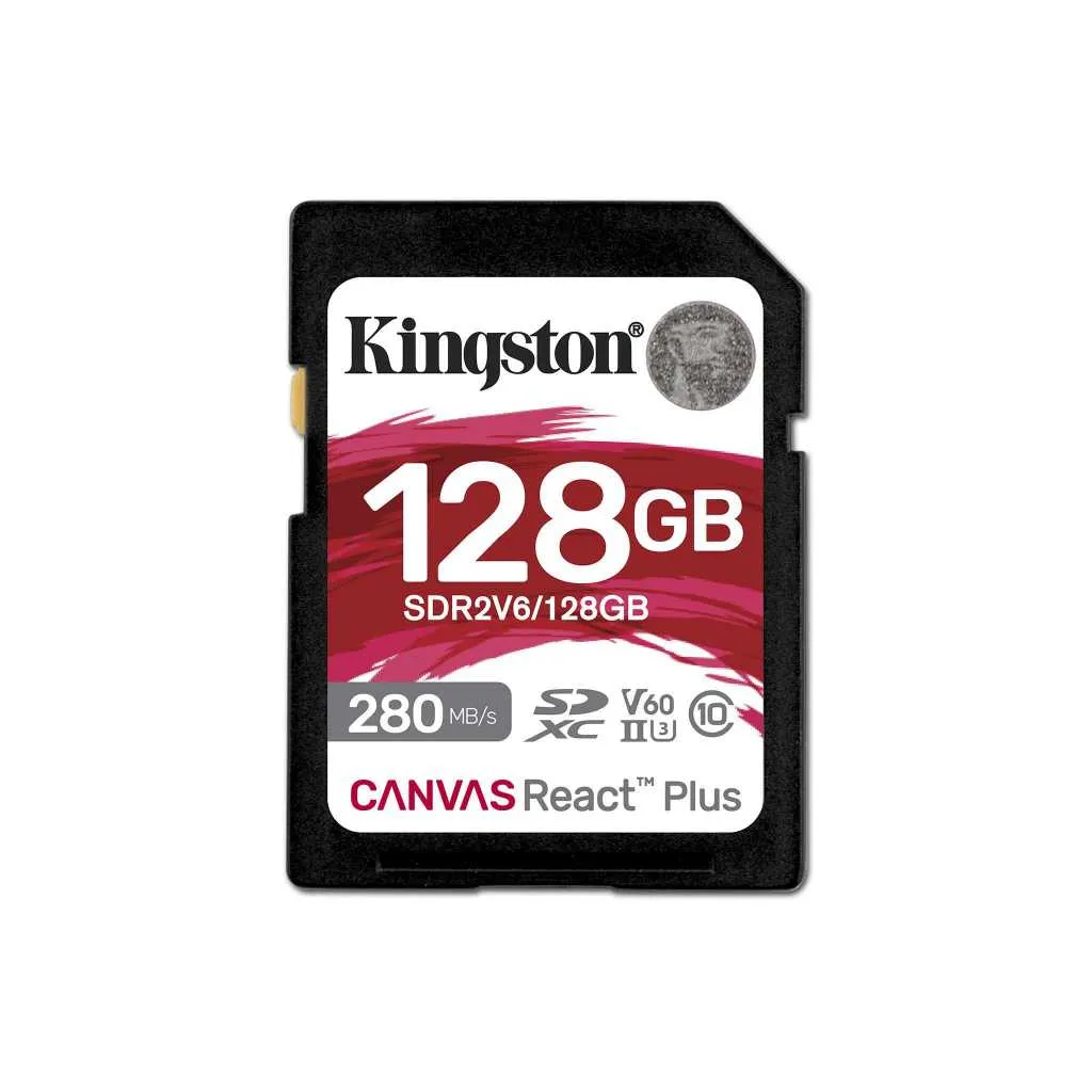 Ảnh Thẻ nhớ V60 Kingston Canvas Plus SD 128GB Tốc độ đọc 280MB/s UHS-II - Hàng chính hãng 1