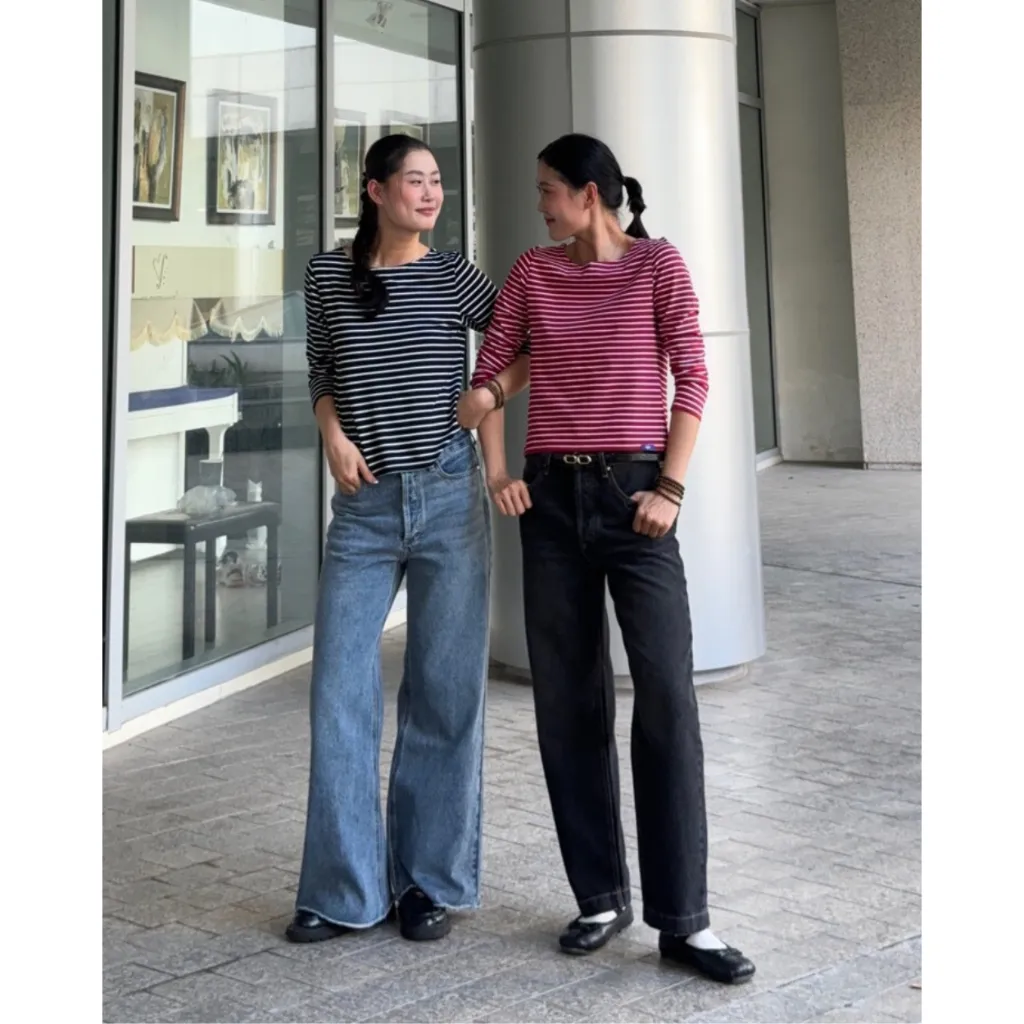Ảnh TheBlueTshirt - Áo thun tay dài, cổ thuyền, phom regular cho nữ - The Lifetime T - Women 2