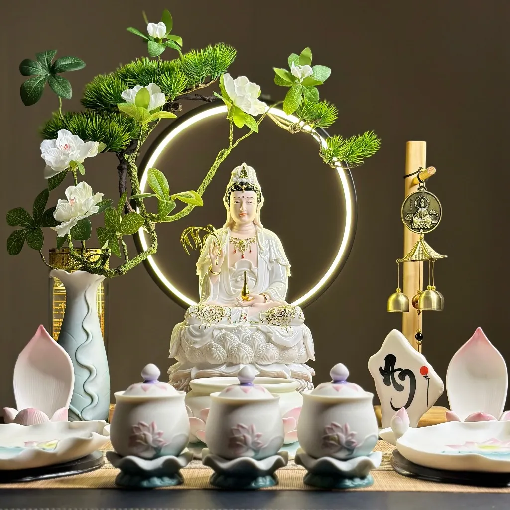 Ảnh Thư pháp chữ An, Nhẫn viết trên đá trắng. Kích thước: cao 16cm, ngang 10cm - Tuệ Nga 4