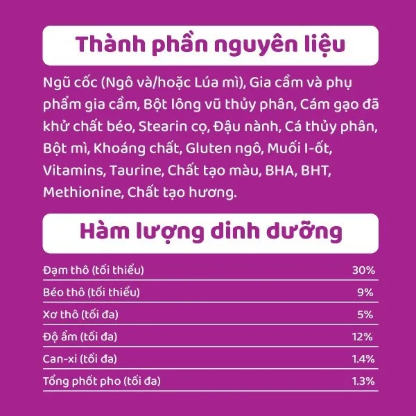 Ảnh Thức ăn mèo Whiskas vị cá biển 7kg 4
