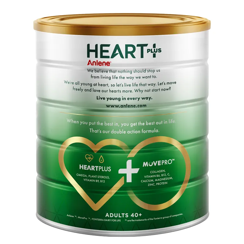 Ảnh Thực phẩm bổ sung Anlene Heart Plus với dưỡng chất chăm sóc sức khỏe tim mạch 750g/lon 3