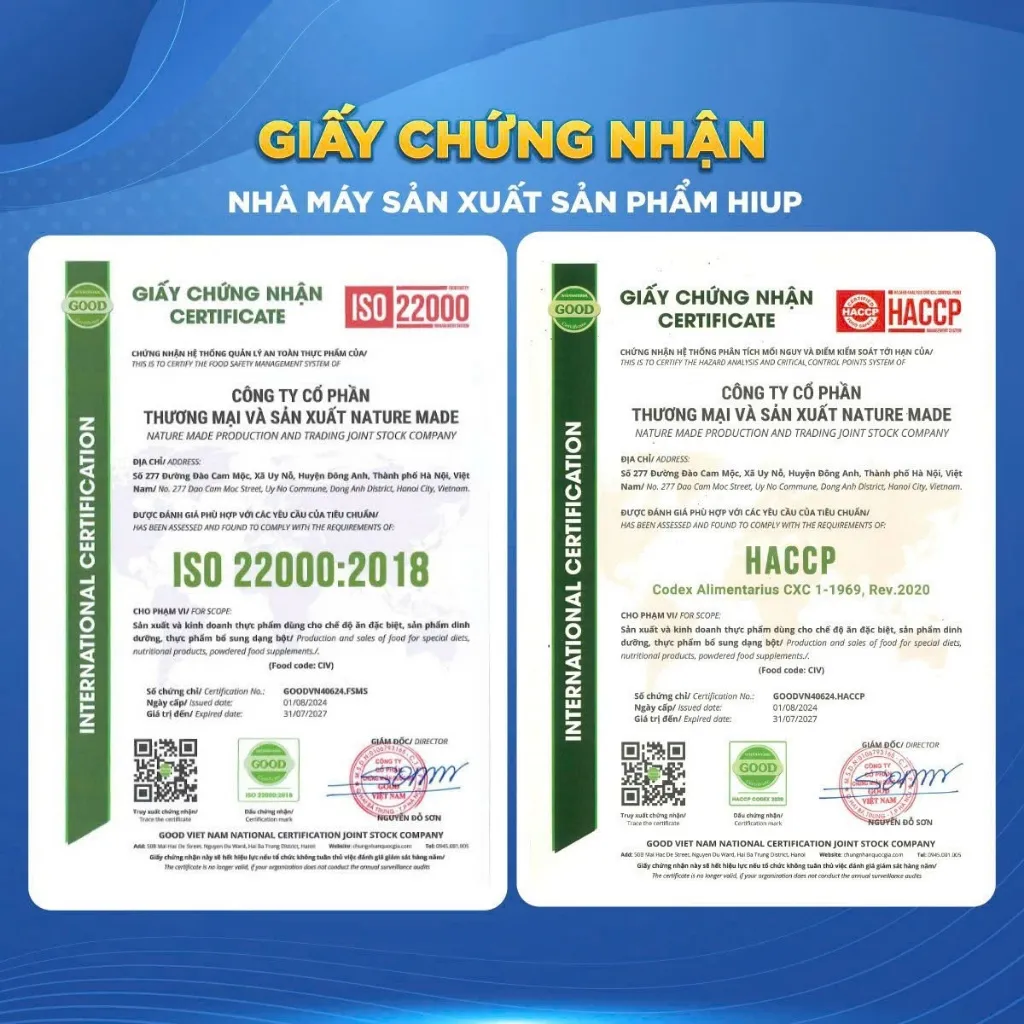 Ảnh Thực Phẩm Dinh Dưỡng HIUP [COMBO 10 LON] Tăng Chiều, Cao Tăng Cân Cho Trẻ Từ 2 Đến 15 Tuổi Từ Hoa Kỳ - Lon 650g 4
