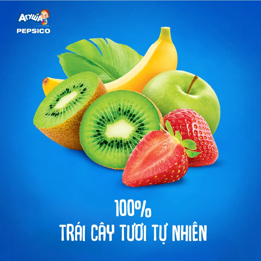 Ảnh Thùng 10 Gói Trái cây nghiền mix vị Agusha 90g/gói dành cho bé từ 6 tháng trở lên 4