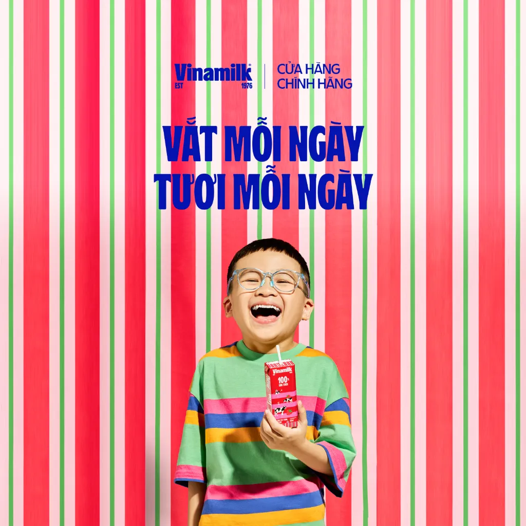 Ảnh Thùng 12 hộp Sữa tươi tiệt trùng Vinamilk 100% ít đường Hộp giấy 1L 3