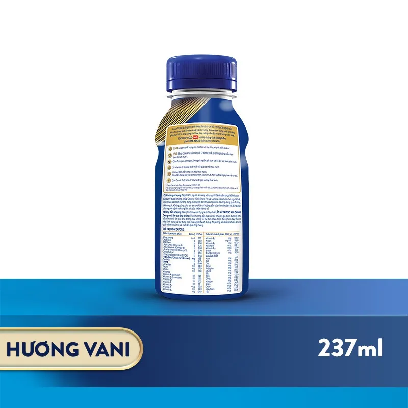 Ảnh Thùng 24 chai Ensure Vigor/GOLD 237ml chai phiên bản mới 2
