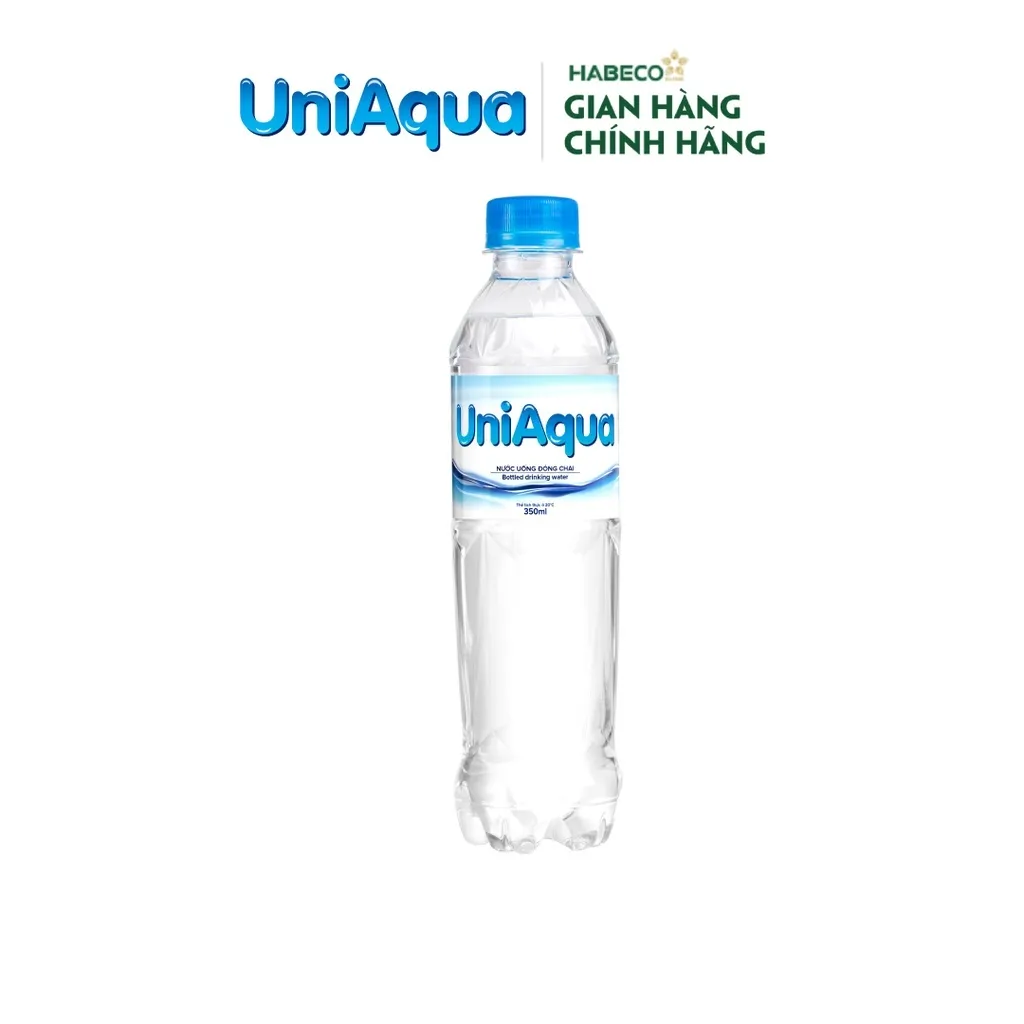 Ảnh Thùng 24 chai nước uống đóng chai UniAqua - HABECO (350ml/chai) 3