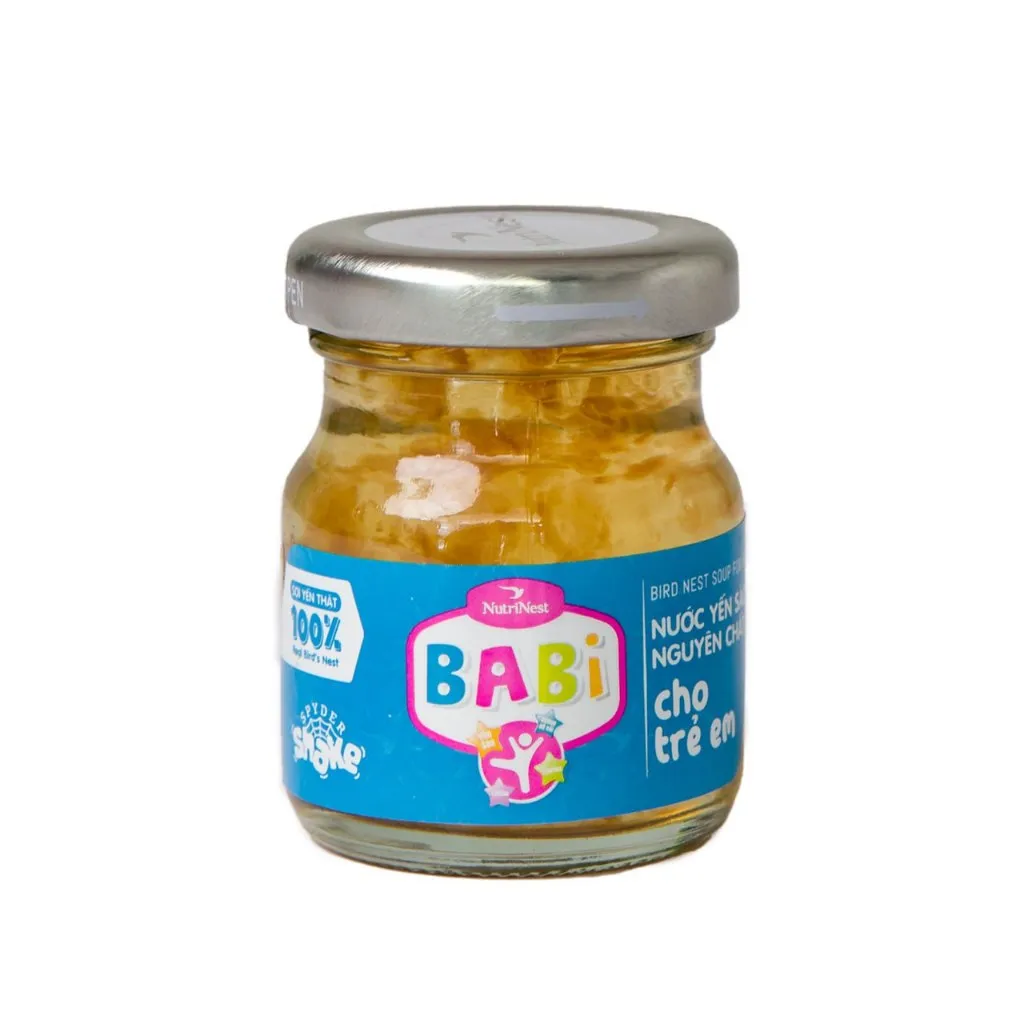 Ảnh Thùng 24 Hũ Nước Yến Sào Cho Trẻ Em Babi Bird - NUTRINEST - Hũ Đơn 42g 2
