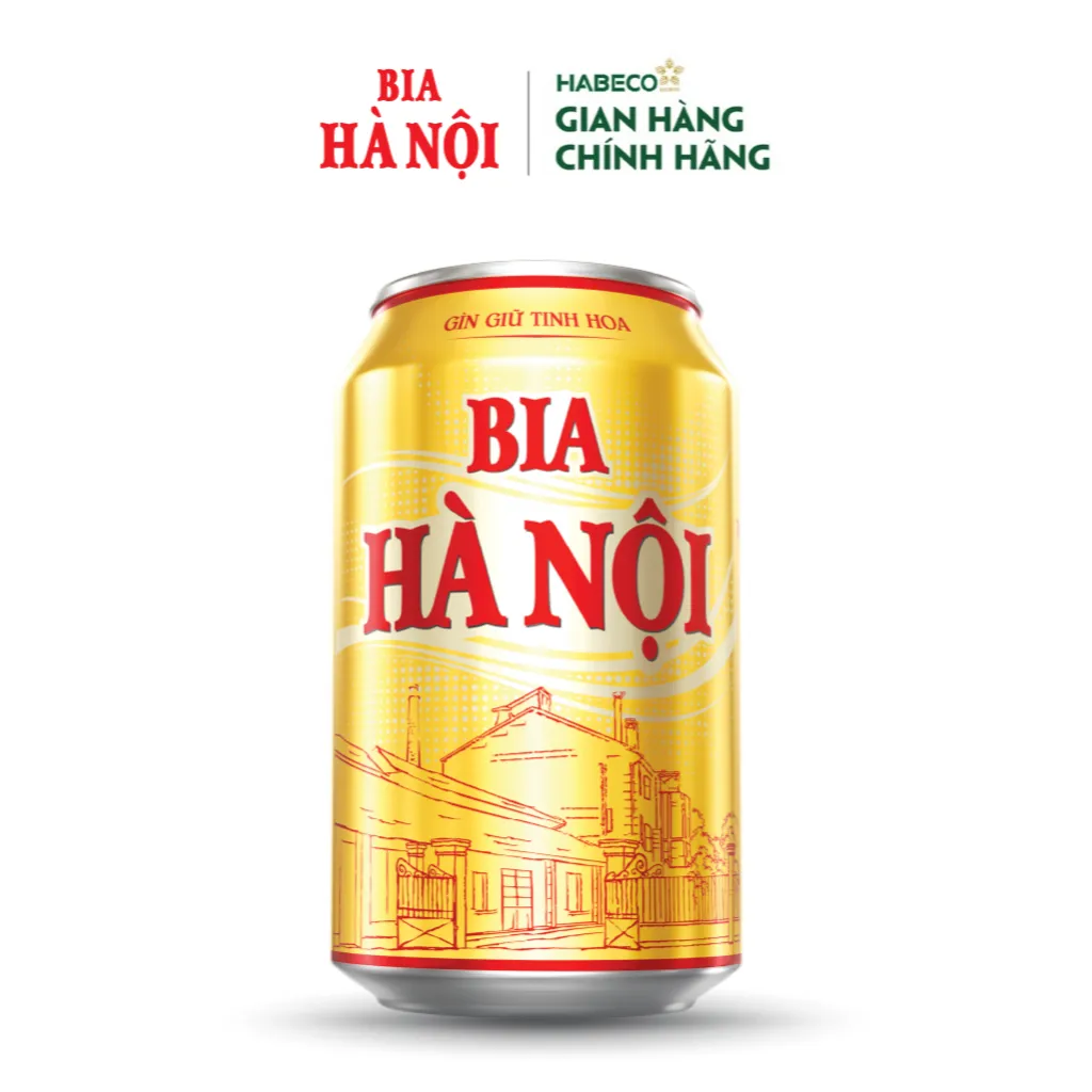 Ảnh Thùng 24 lon Bia Hà Nội phiên bản hè 2025 - HABECO (330ml/lon) 3
