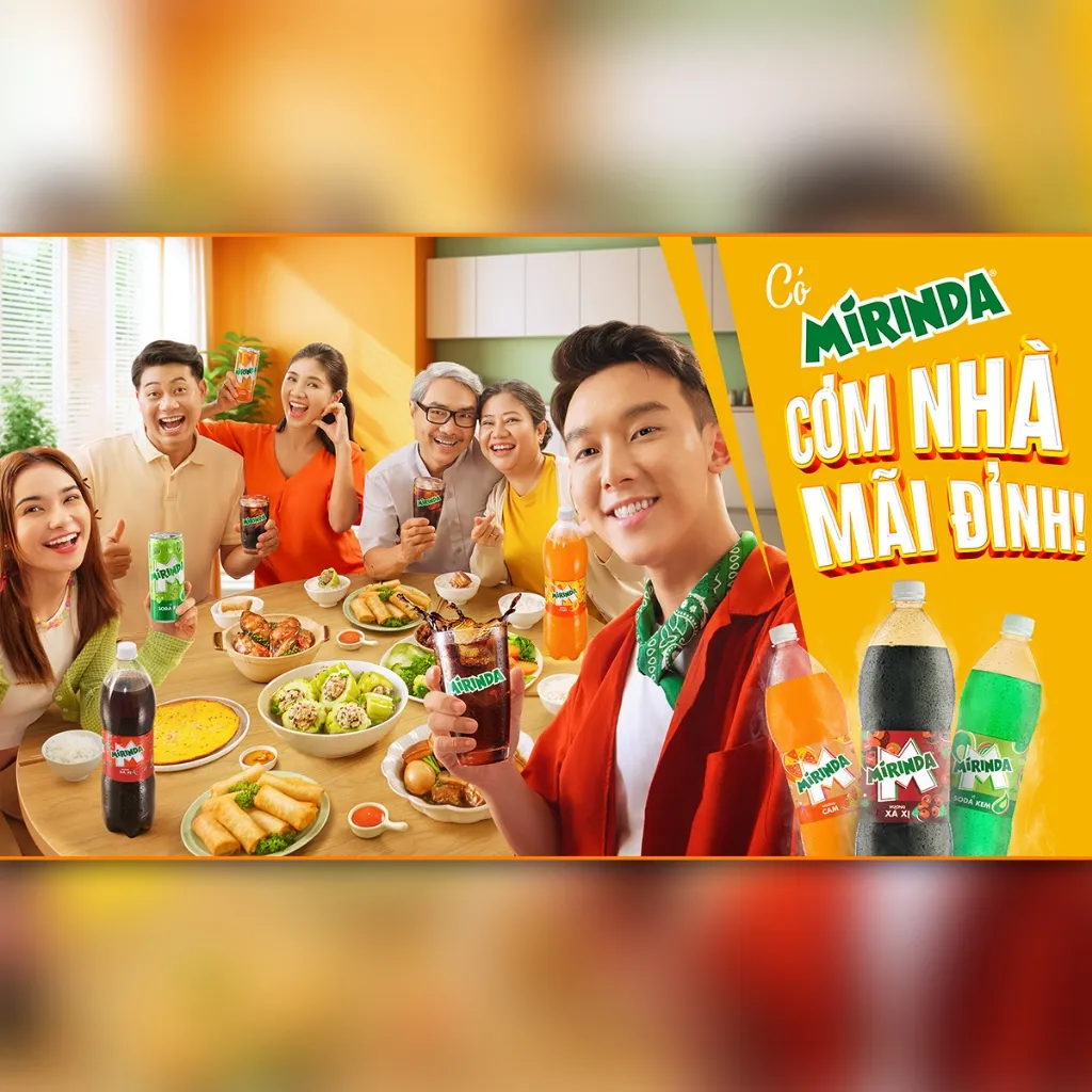 Ảnh Thùng 24 Lon Nước Ngọt Có Gaz Mirinda Xá Xị (320ml/lon) 4