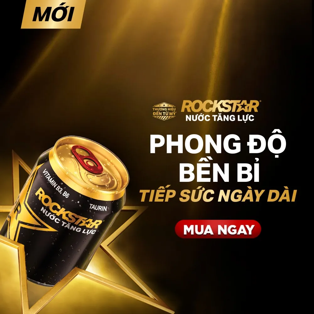 Ảnh Thùng 24 Lon Nước Tăng Lực Rockstar (250ml/lon) 3