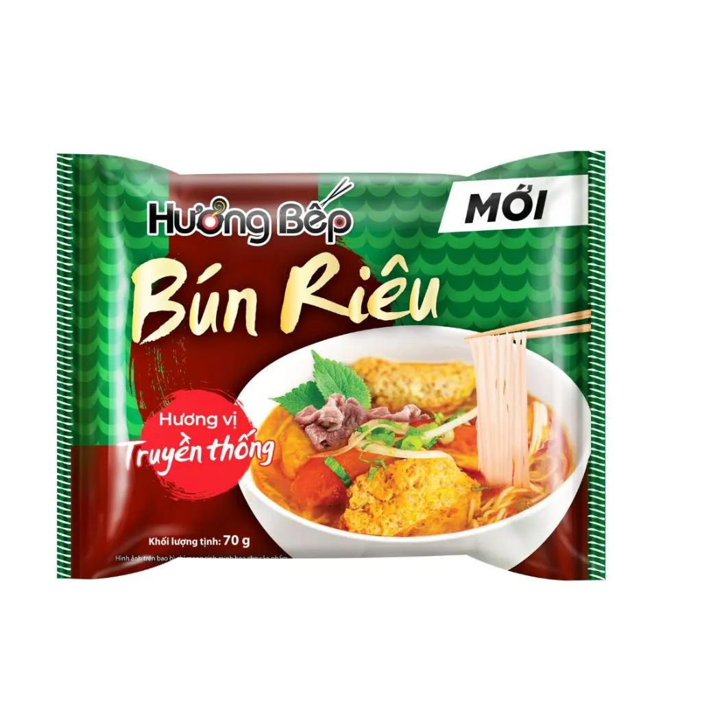 Ảnh Thùng 30 gói Bún Riêu Hương Bếp 70g/gói 3