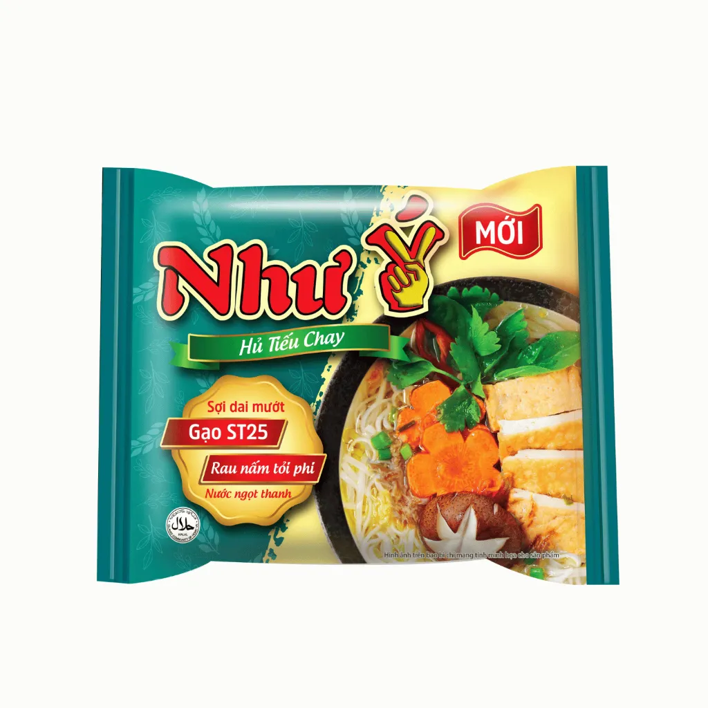 Ảnh Thùng 30 gói Hủ Tiếu Như Ý Chay 60g/ gói 3
