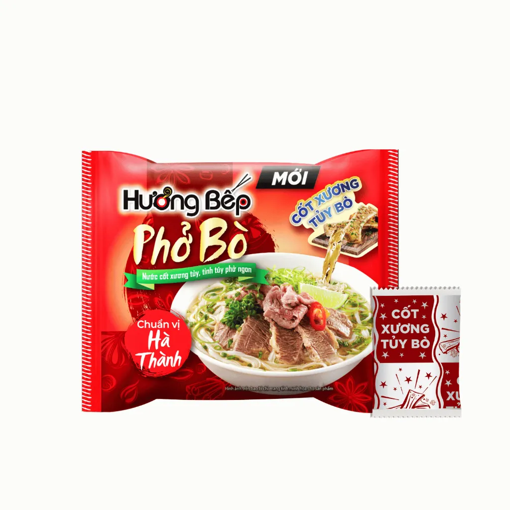 Ảnh Thùng 30 gói Phở Bò Hương Bếp 70gr/ gói 4