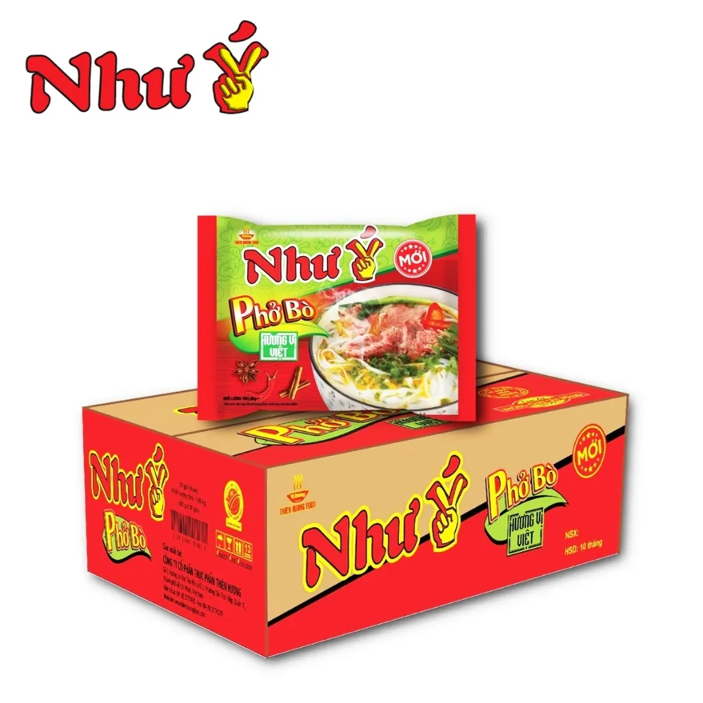Ảnh Thùng 30 gói Phở Bò Như Ý 65g/gói 2