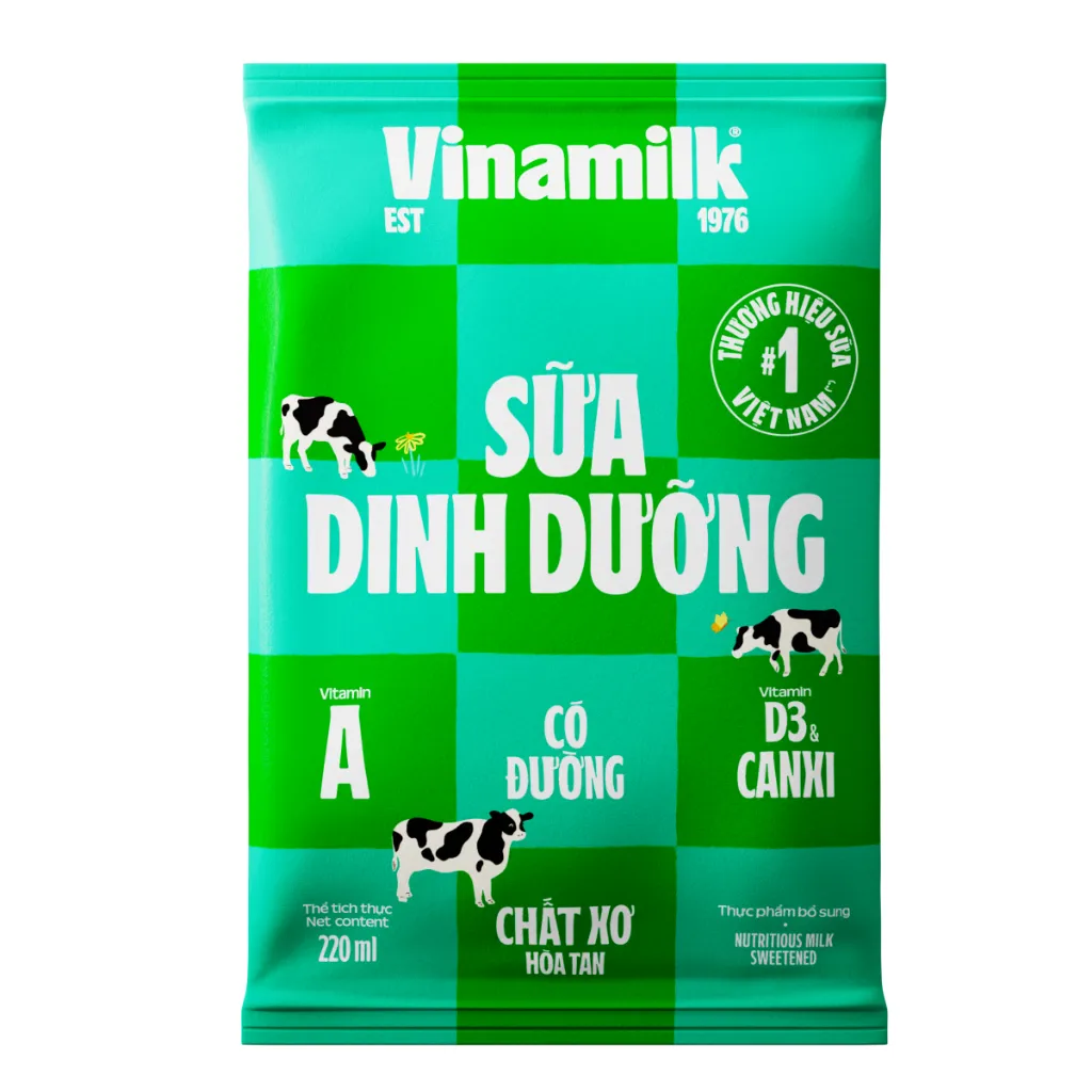 Ảnh Thùng 48 Bịch Sữa dinh dưỡng Vinamilk có đường 220ml 2
